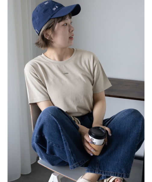 バックレイヤードカットソー