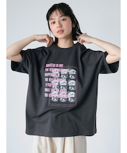 フォトプリントオーバーシルエットTシャツ