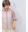 バルーンスリーブシアーシャツ