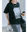 プリントタックTシャツ