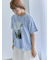 プリントタックTシャツ