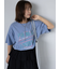 ロゴプリントオーバーサイズTシャツ