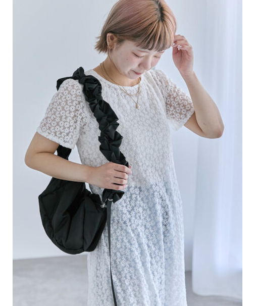 ◎レース切り替えワンピース