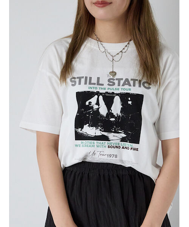 バンドプリントTシャツ