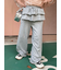 フリル付きスウェットパンツ