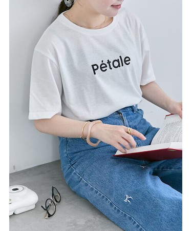 グリッターロゴTシャツ