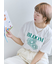花モチーフTシャツ