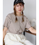 配色メローボーダーTシャツ