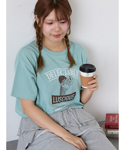 アイスクリームプリントTシャツ