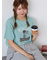 アイスクリームプリントTシャツ