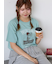 アイスクリームプリントTシャツ