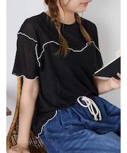 シアーメローカットソー