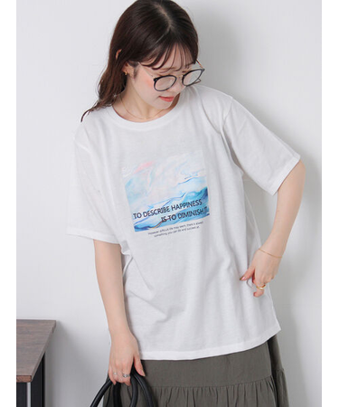 ニュアンスフォトTシャツ