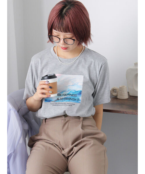 ニュアンスフォトTシャツ
