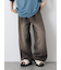 ヴィンテージ加工イージーデニムパンツ