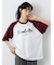 歯ブラシ刺繍ラグランT