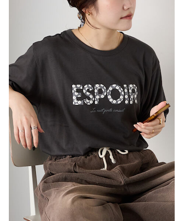 ◎発泡ロゴTシャツ