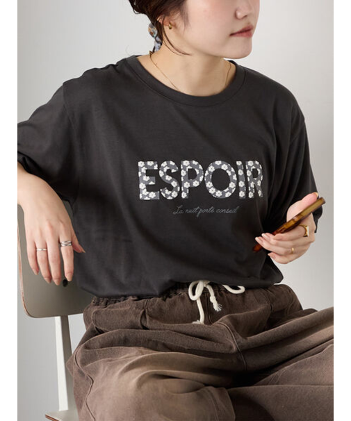 ◎発泡ロゴTシャツ