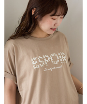 ◎発泡ロゴTシャツ
