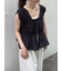 ◎リボンノースリブラウス