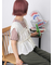◎リボンノースリブラウス
