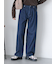 ワンタックストレートデニムパンツ