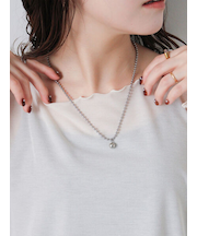 ボールチェーンネックレス