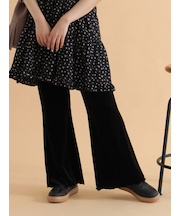 ベロアフレアパンツ