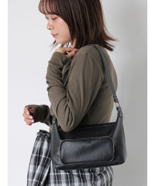 エコレザーワンハンドルバッグ