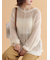 モヘアタッチシアーニット