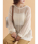 モヘアタッチシアーニット