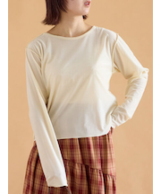 前後2WAYベロアカーディガン