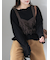 ◎シアーメローカットソー