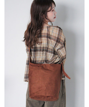 エコスウェードバケツバッグ