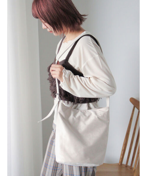 エコスウェードバケツバッグ