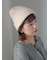 ビジュー付きニットキャップ