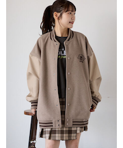 ビッグシルエットスタジャン