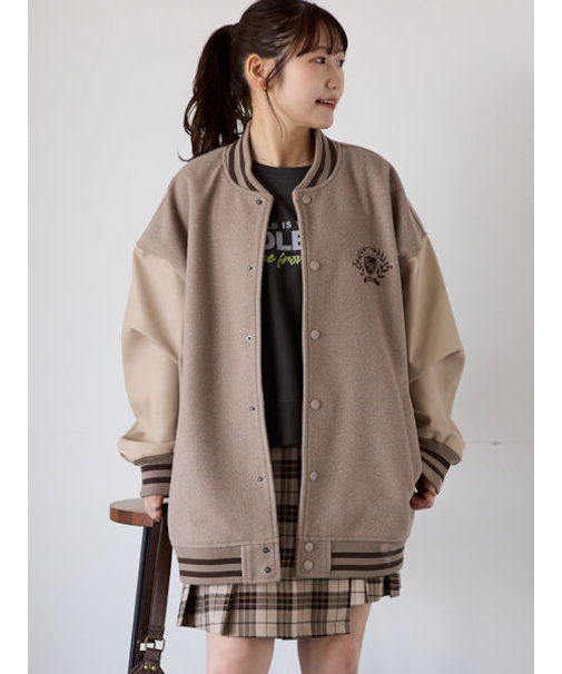 ビッグシルエットスタジャン