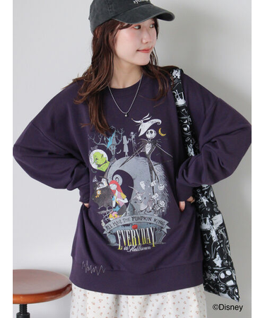 【Disney】ナイトメアー・ビフォア・クリスマス/スウェット
