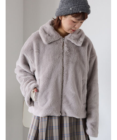 ジップファーブルゾン