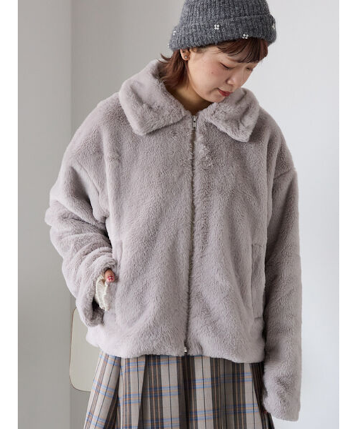 ジップファーブルゾン