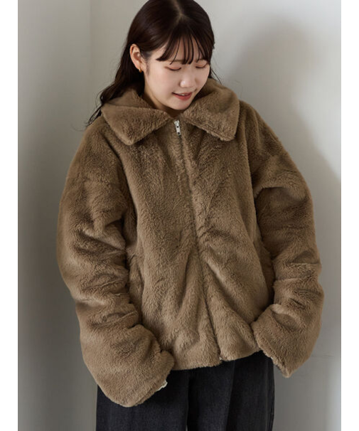 ジップファーブルゾン