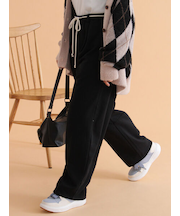 カーブスウェットパンツ