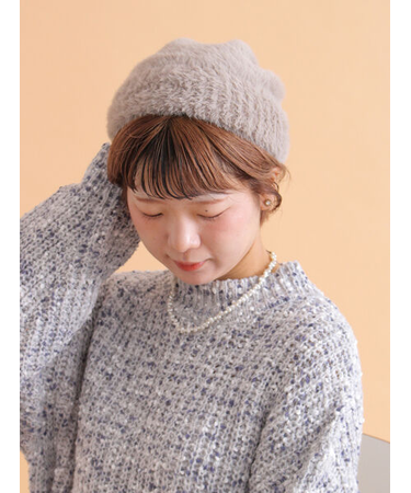 シャギーワッチキャップ