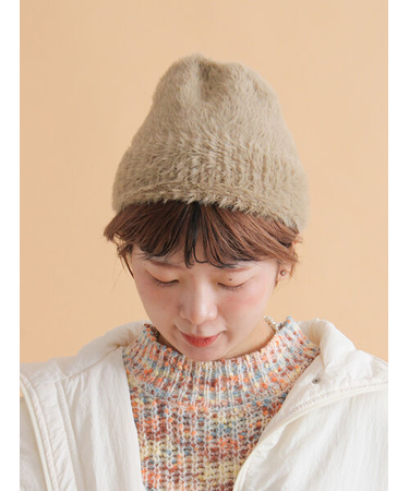 シャギーワッチキャップ