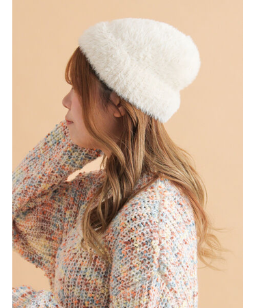 シャギーワッチキャップ