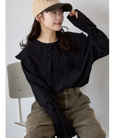 ビックカラーブラウス