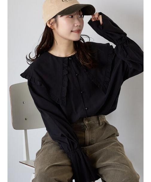 ビックカラーブラウス