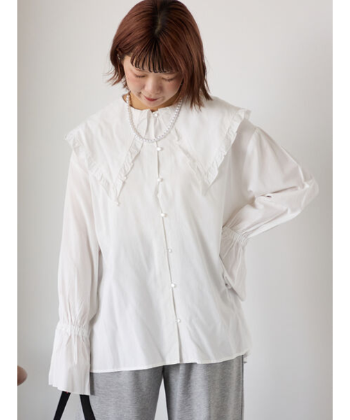 ビックカラーブラウス