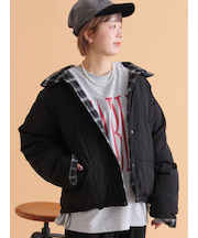 リバーシブル中綿ジャケット